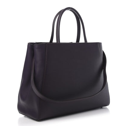 Fendi Vitello Elite Regular 2Jours Tote Ametista 4 of 12