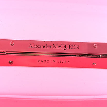 Alexander McQueen Resin Knuckle Clutch Pink 6 of 7