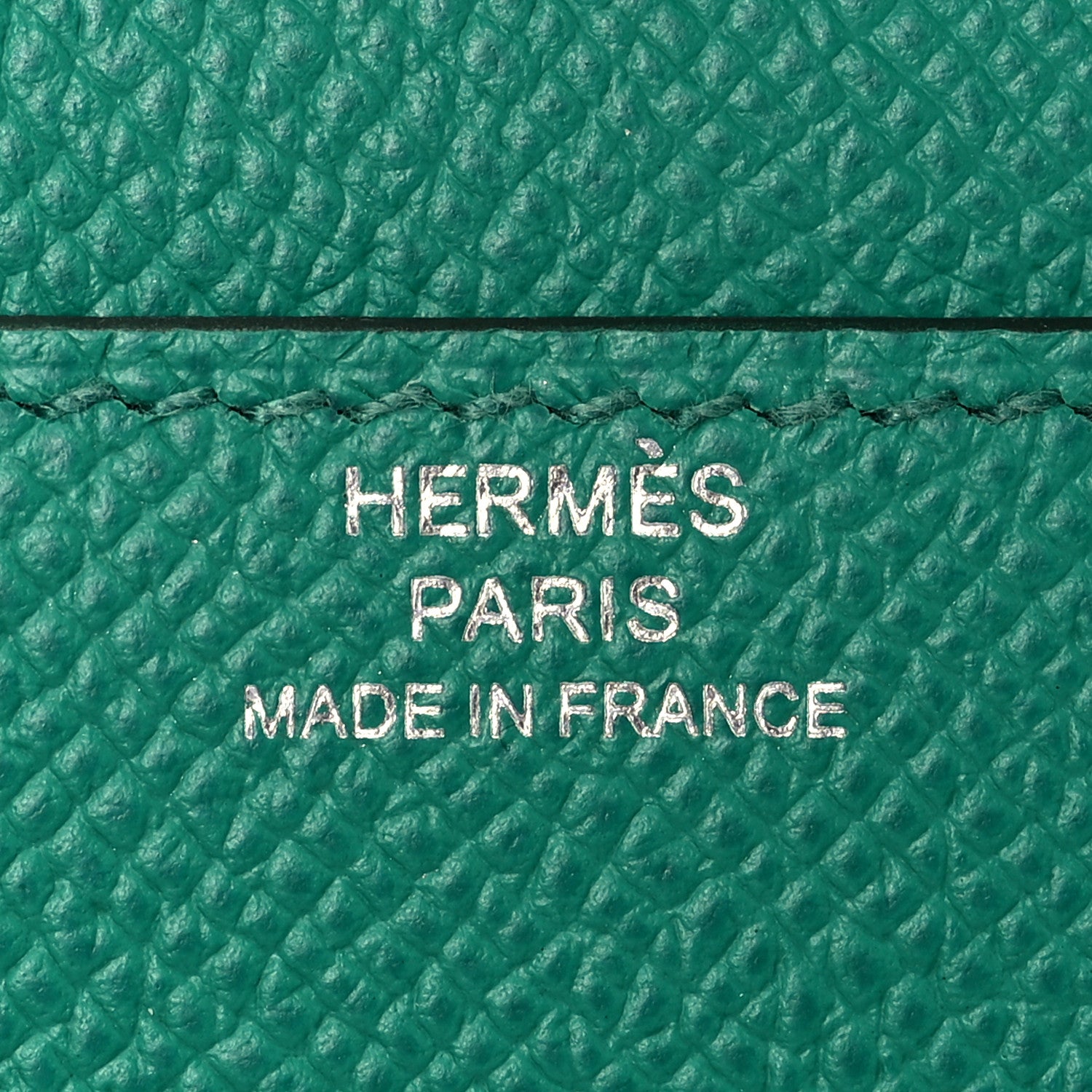 Hermes Epsom Constance Long To Go Wallet Vert Jade 5 of 7