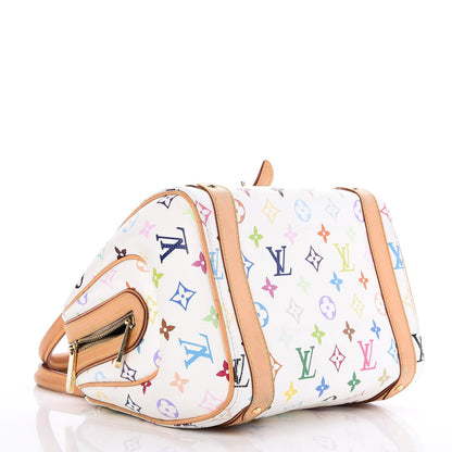 Louis Vuitton Monogram Multicolor Priscilla White 4 of 7