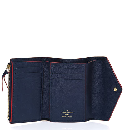 Louis Vuitton Empreinte Victorine Wallet Marine Rouge 5 of 7