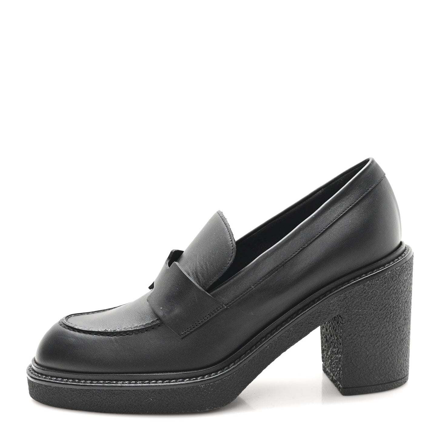 Calfskin Didi 70 Loafers 38 Black