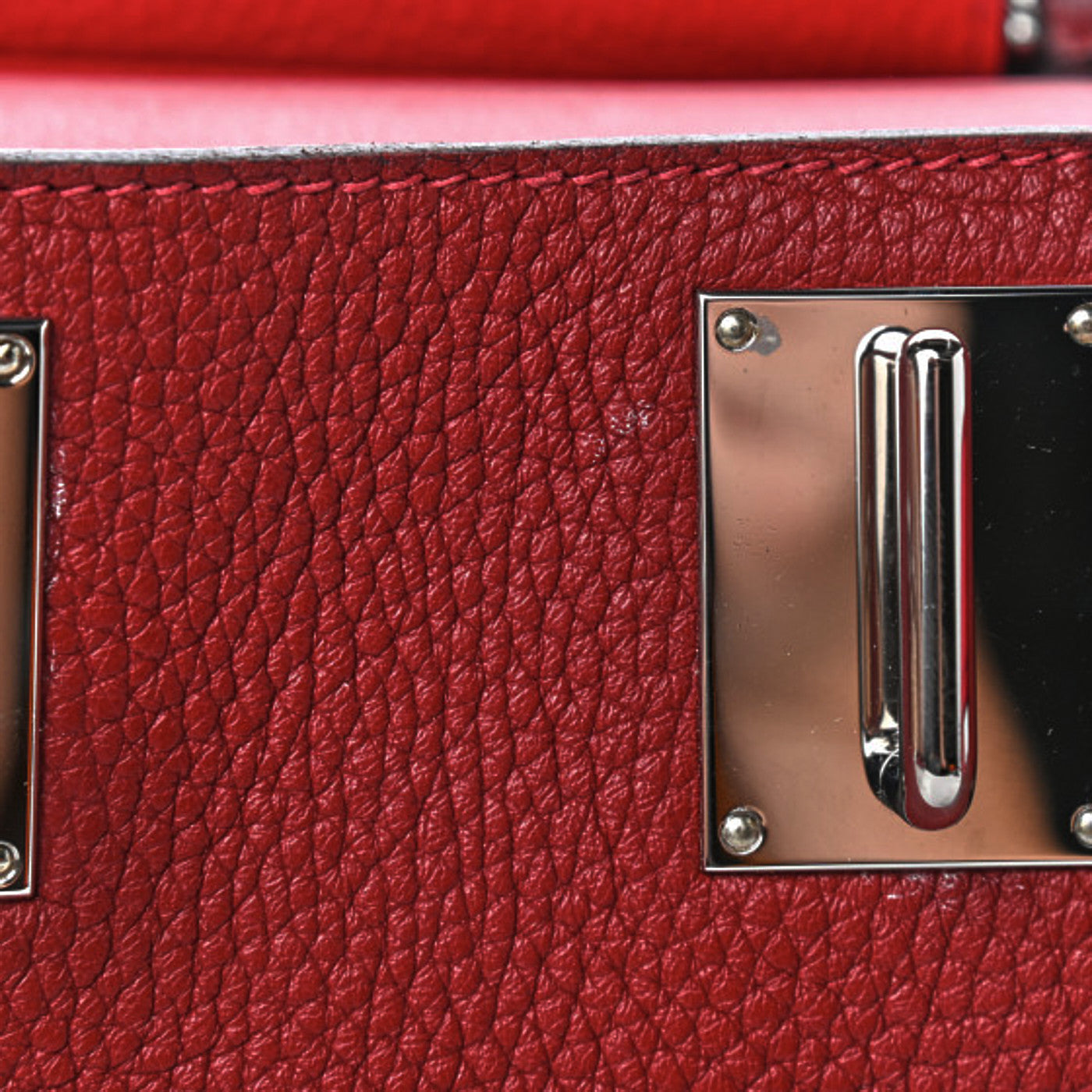 Taurillon Clemence Bi-Color Jypsiere 31 Rouge Casaque Rouge H