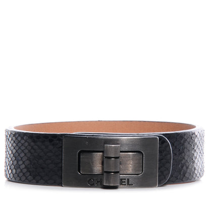 Chanel Lizard Reissue Mademoiselle Bracelet 1 of 6