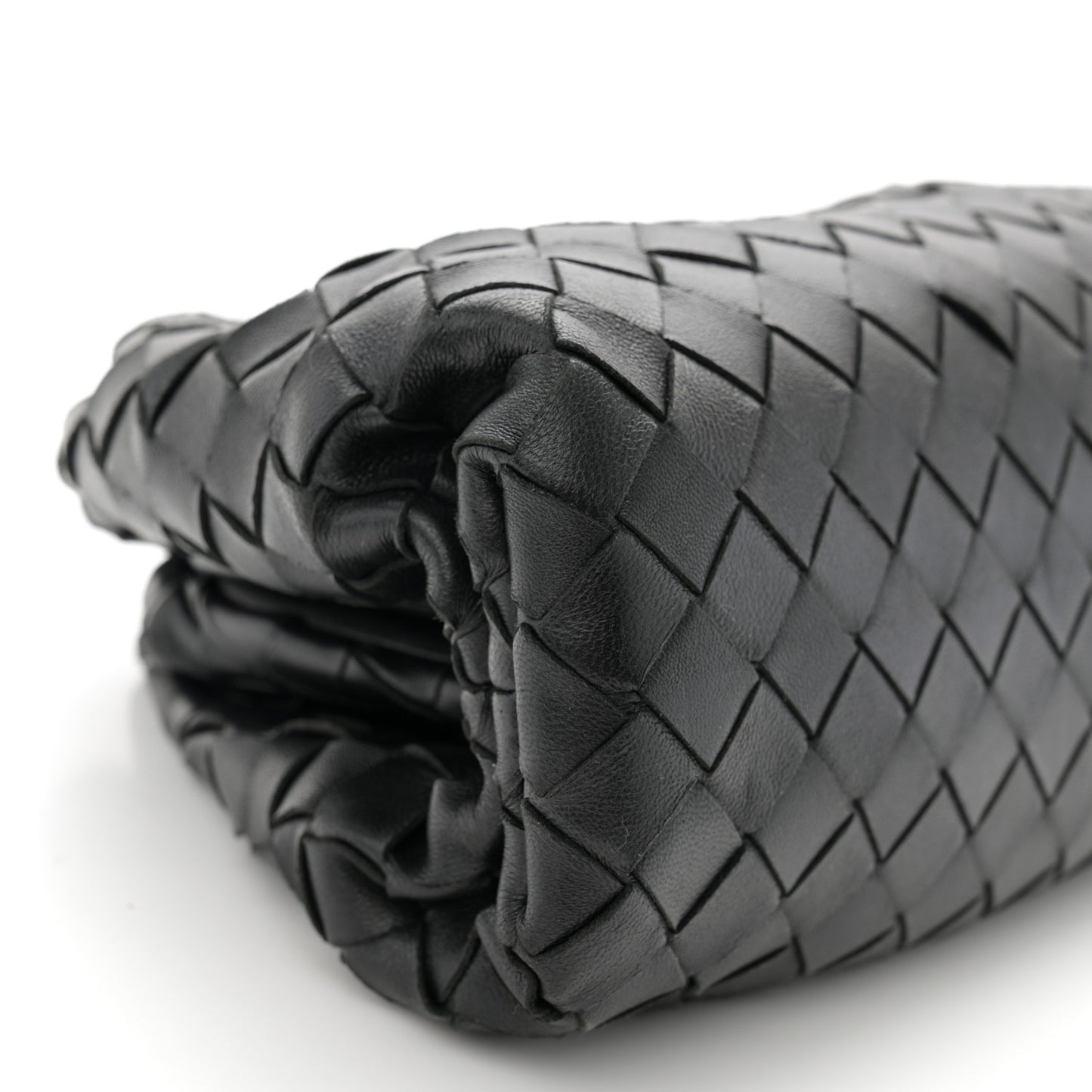 Nappa Intrecciato Teen Pouch Black