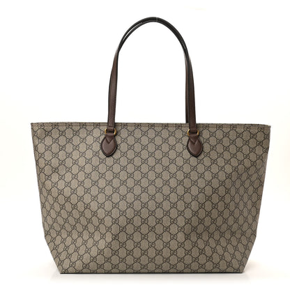 Gucci GG Supreme Monogram Medium Ophidia Shopping Tote Ebony 1 of 11