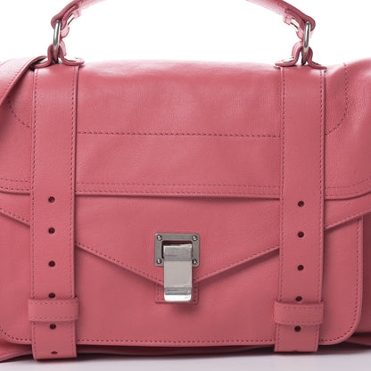 Proenza Schouler Lambskin Medium PS1 Satchel Hibiscus 9 of 12