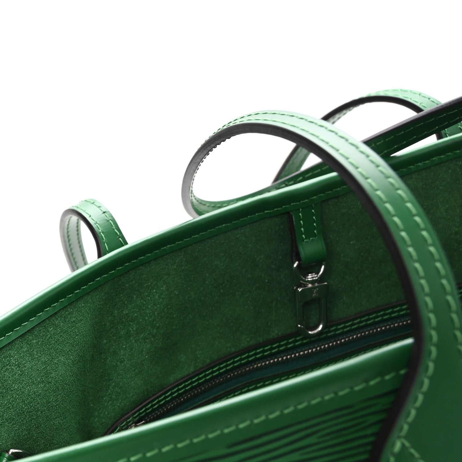 Louis Vuitton Epi Neverfull MM Borneo Green 4 of 11