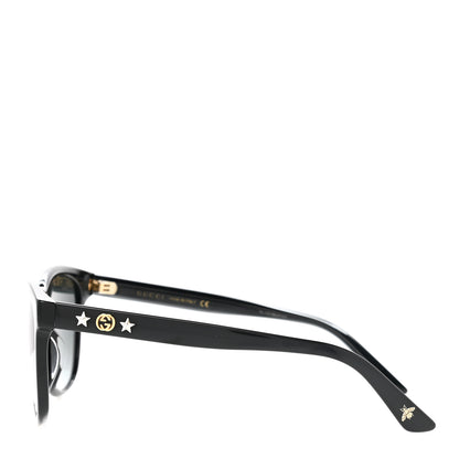 Gucci Round Frame Star Sunglasses GG0232SK Black 3 of 9