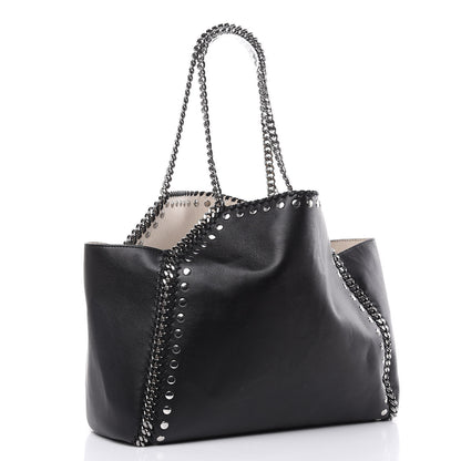 Stella McCartney Alter Nappa Studded Dual Falabella Tote Black 3 of 11