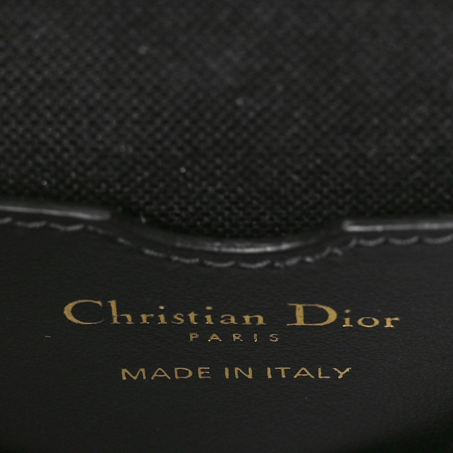 Christian Dior Canvas Mizza Embroidered Medium Bobby Flap Grey Black 6 of 8