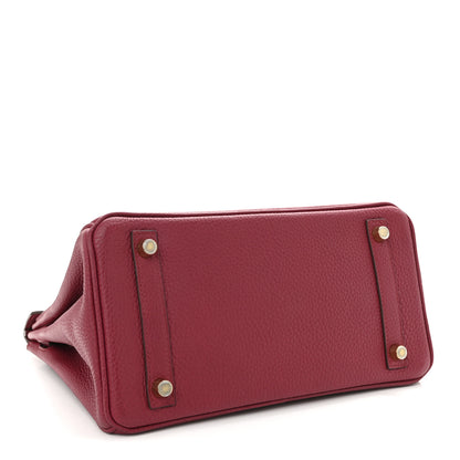 Hermes Togo Birkin 25 Rubis 4 of 11