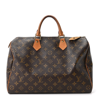 Louis Vuitton Monogram Speedy 35 1 of 9