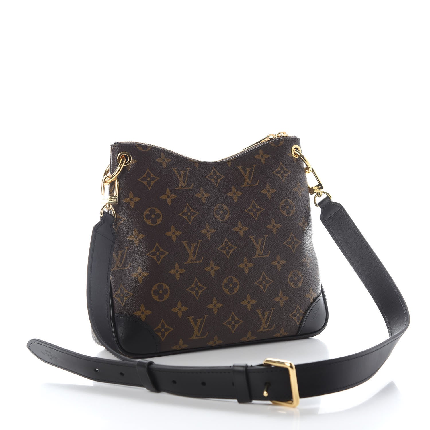 Louis Vuitton Monogram Odeon PM Black 3 of 8