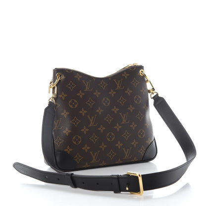 Louis Vuitton Monogram Odeon PM Black 3 of 8