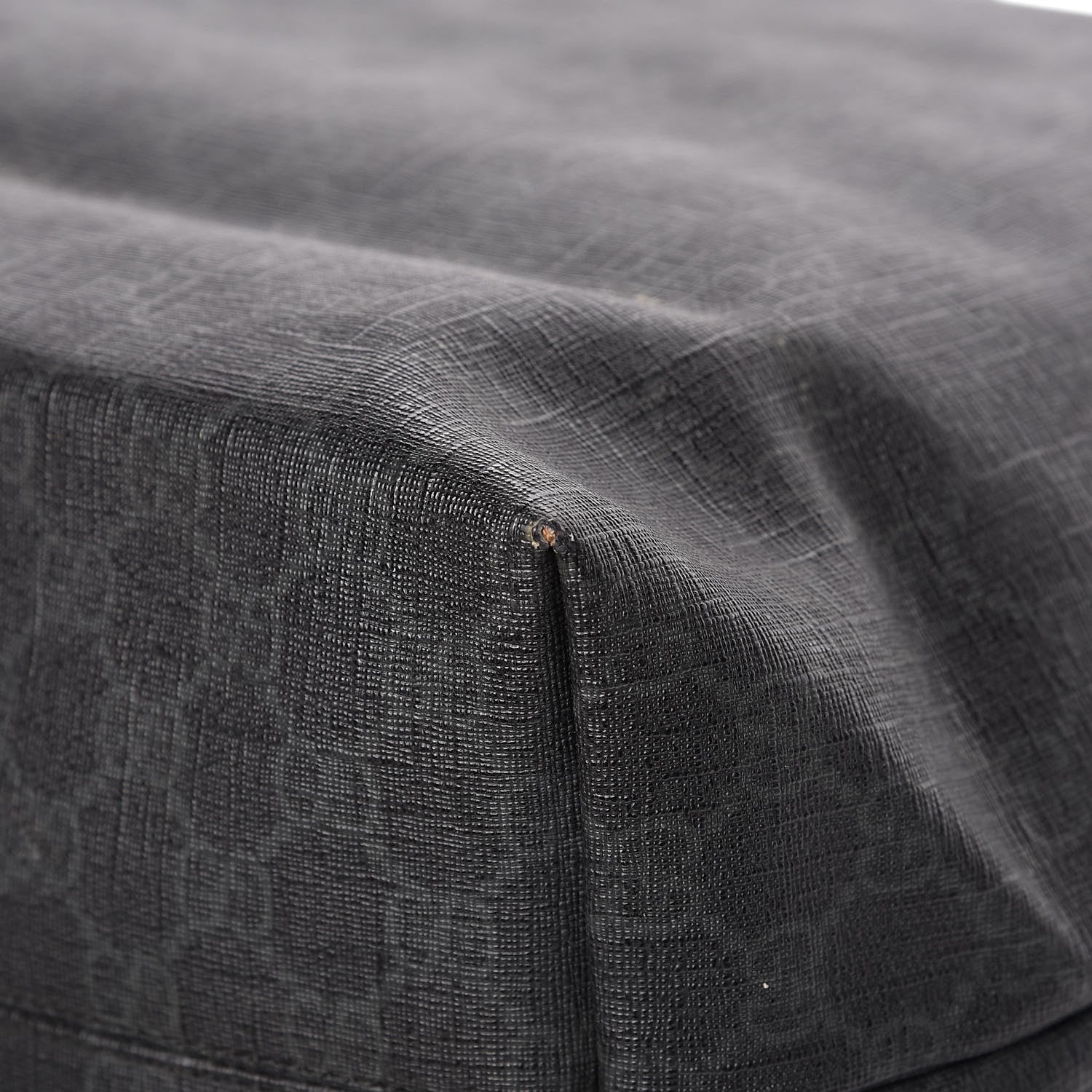 Gucci GG Supreme Monogram Web Handle Vertical Tote Black Grey 11 of 12