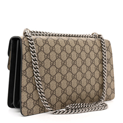 Gucci GG Supreme Monogram Small Dionysus Shoulder Bag Black 3 of 13