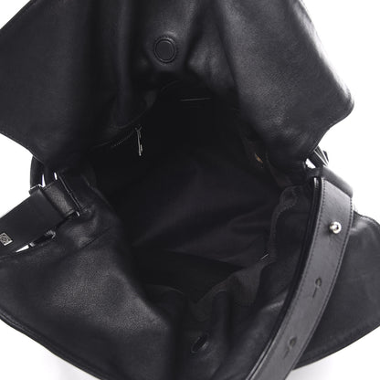 Loewe Calfskin Flamenco Knot Bag Black 5 of 12