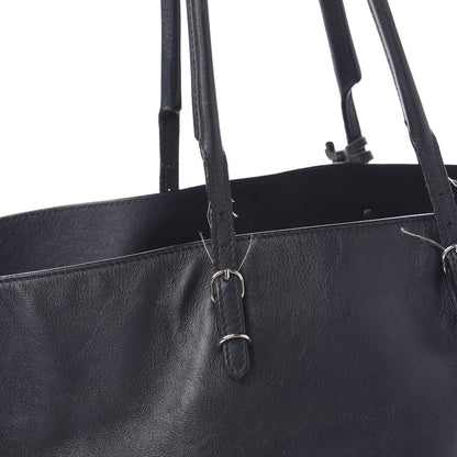 Balenciaga Veau Papier A4 Zip Around Tote Bleu Nuit 9 of 12