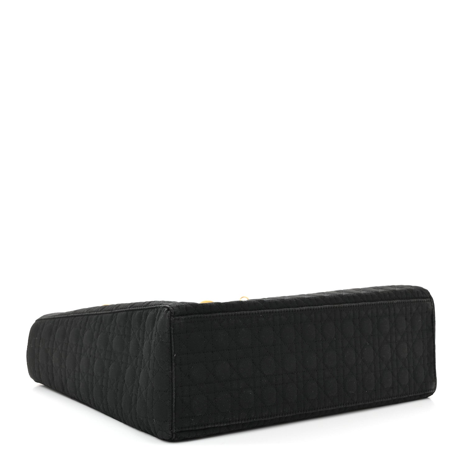 Christian Dior Nylon Cannage Large Lady Dior Black 4 of 9