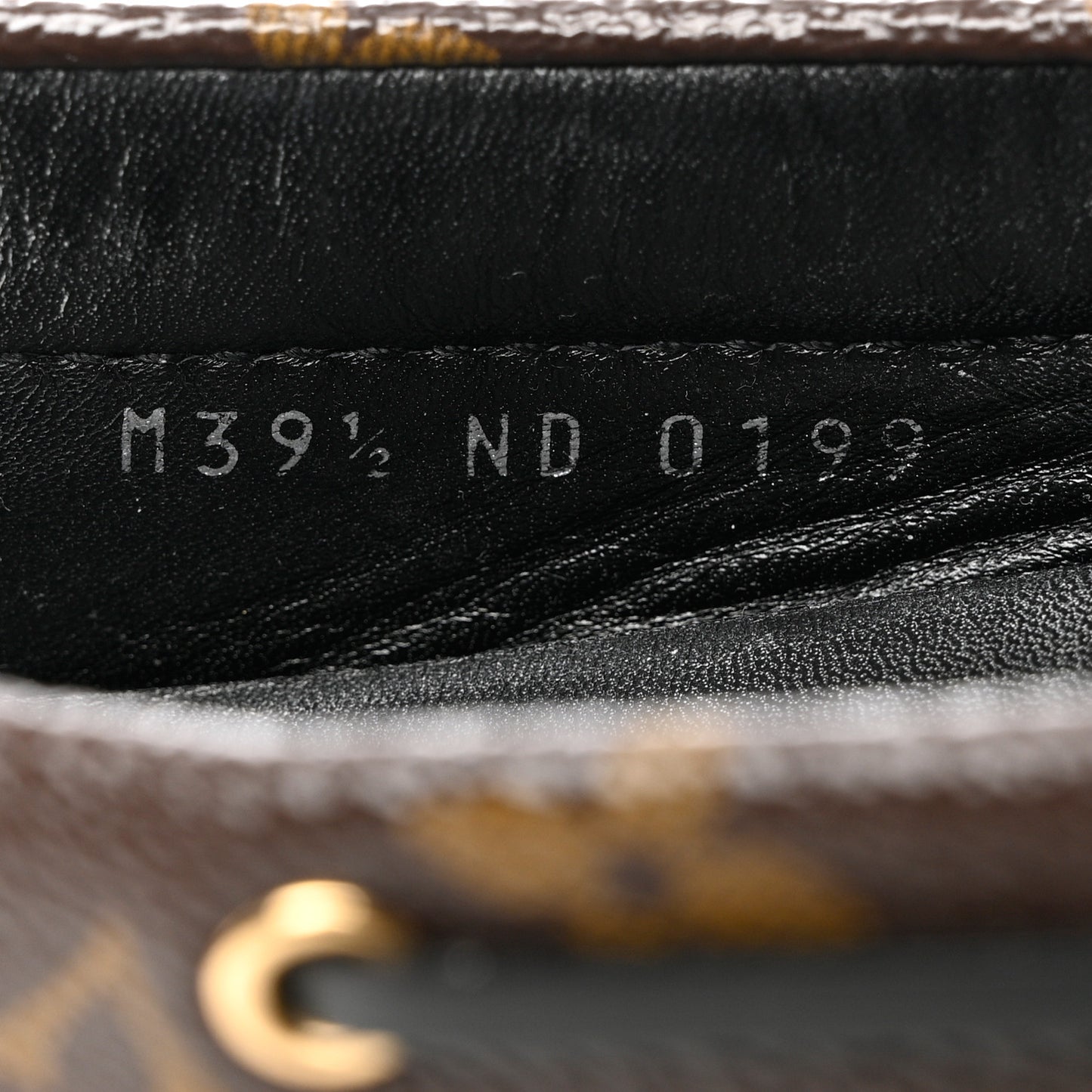 Patent Monogram Gloria Loafers 39.5