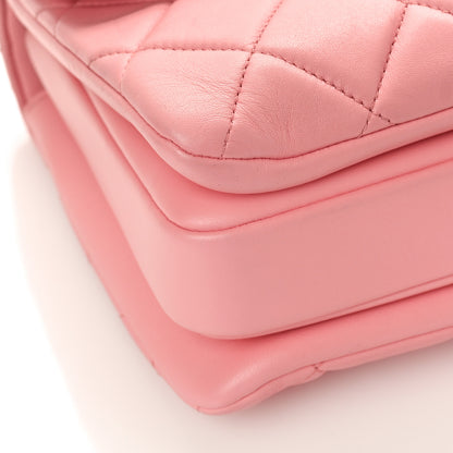 Chanel Lambskin Quilted Small Trendy CC Flap Dual Handle Bag Light Pink 8 of 9