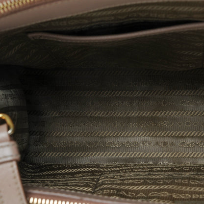 Prada Saffiano Medium Galleria Double Zip Tote Cammeo 8 of 10
