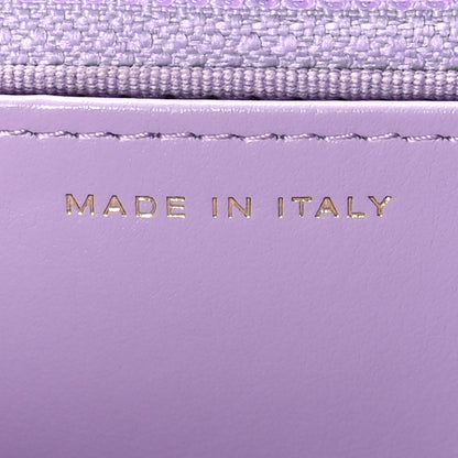 Chanel Lambskin Quilted Chanel 19 Wallet On Chain WOC Light Purple 7 of 12