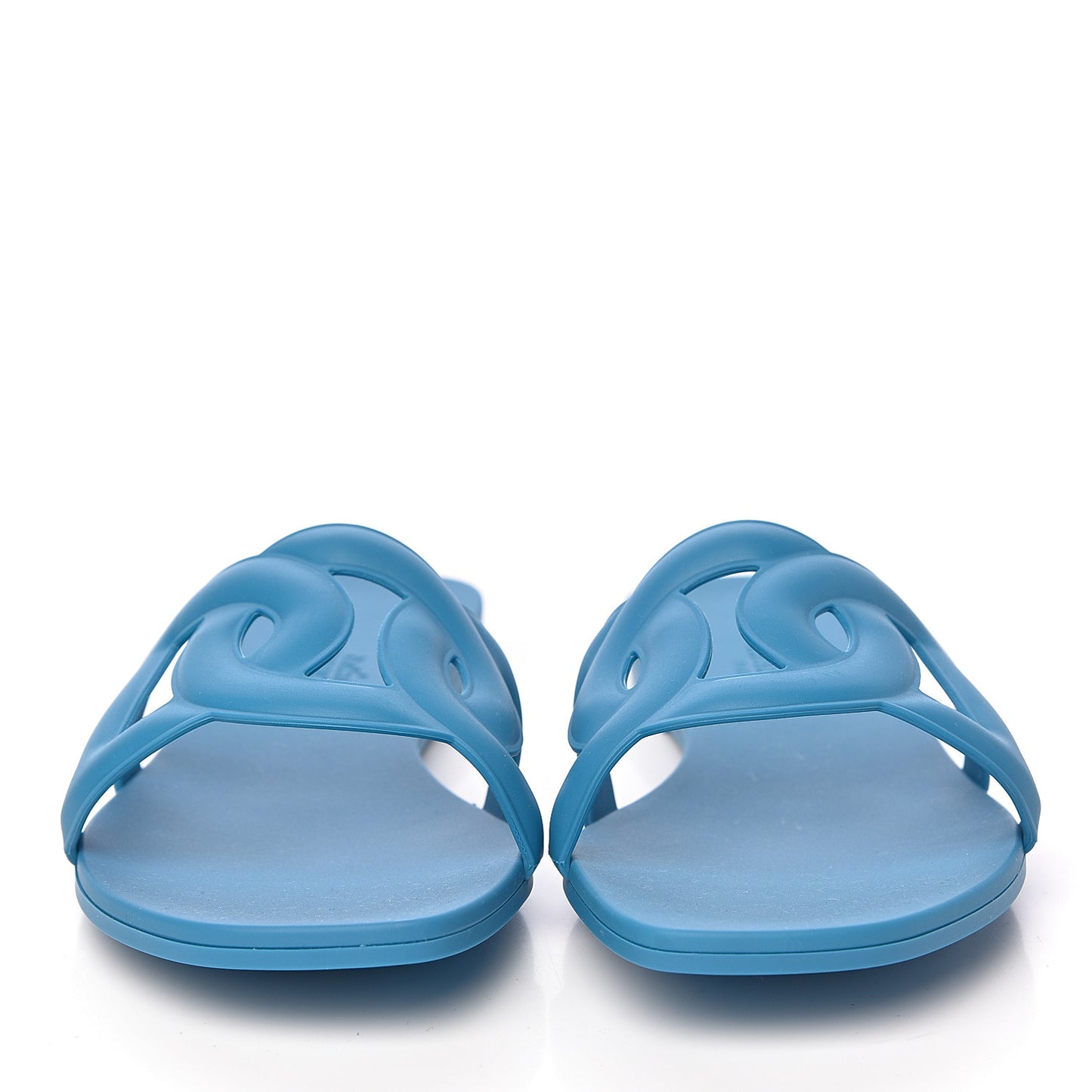 Rubber Aloha Sandals 37 Bleu Vif