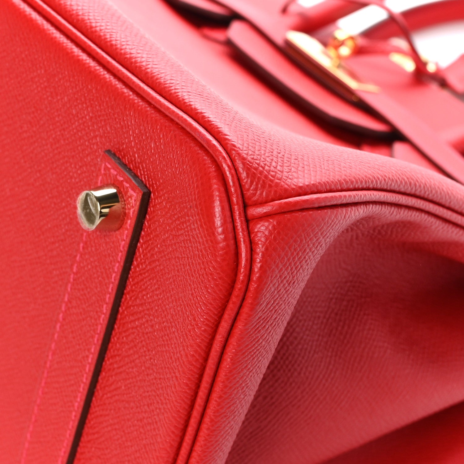 Hermes Epsom Birkin 35 Rouge Casaque 10 of 13