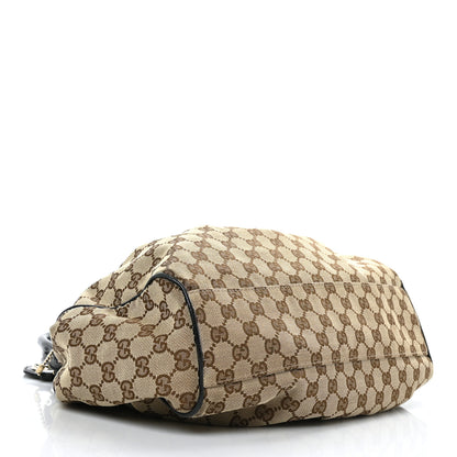 Gucci Monogram Medium Sukey Tote Beige Ebony Black 3 of 11