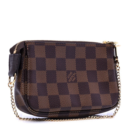Louis Vuitton Damier Ebene Mini Pochette Accessories 2 of 4
