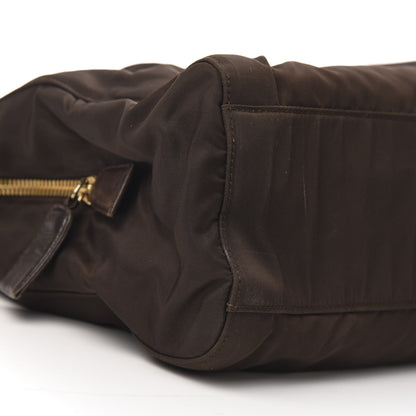 Prada Tessuto Nylon Catena Shoulder Bag Ebano 7 of 11