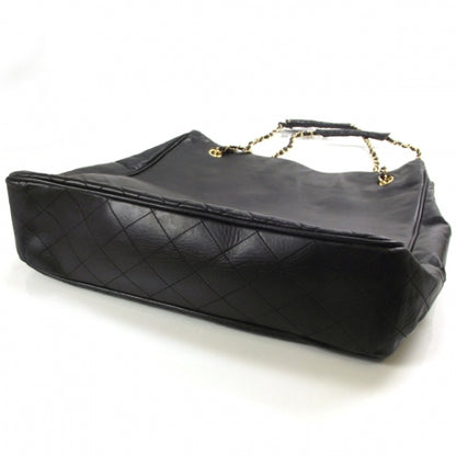 Chanel Lambskin Shopping Tote Black 4 of 8