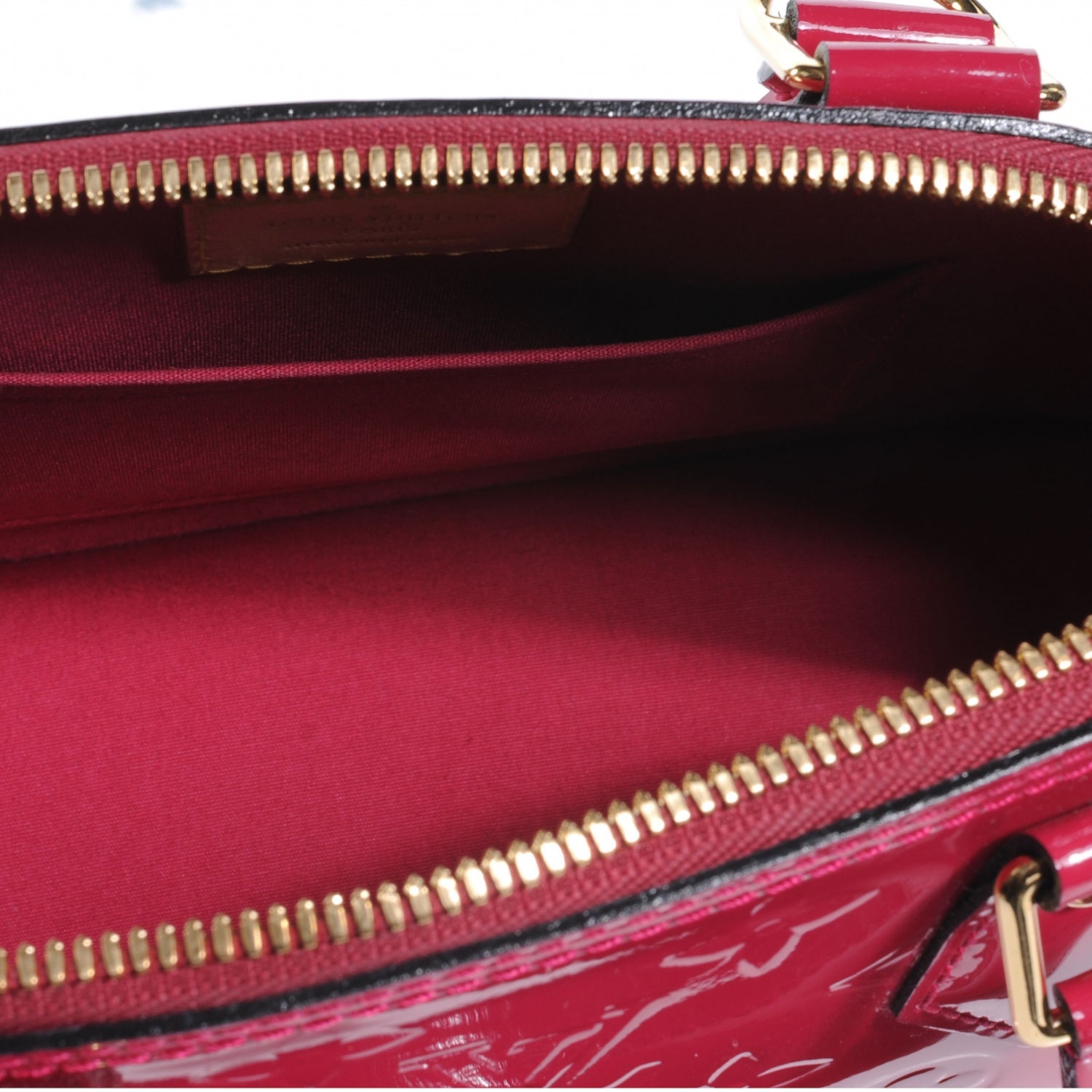 Louis Vuitton Vernis Alma BB Rose Indien 6 of 8