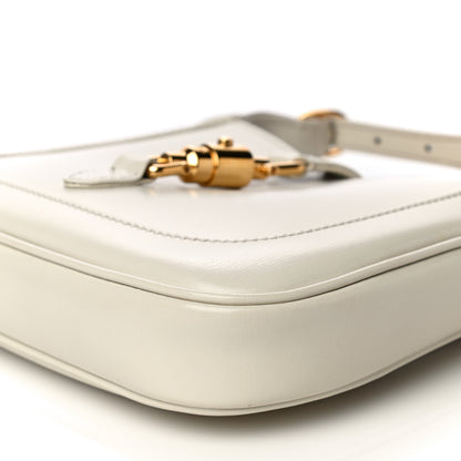 Gucci Boarded Dyana Lux Calfskin Mini Jackie 1961 Hobo Mystic White 11 of 16