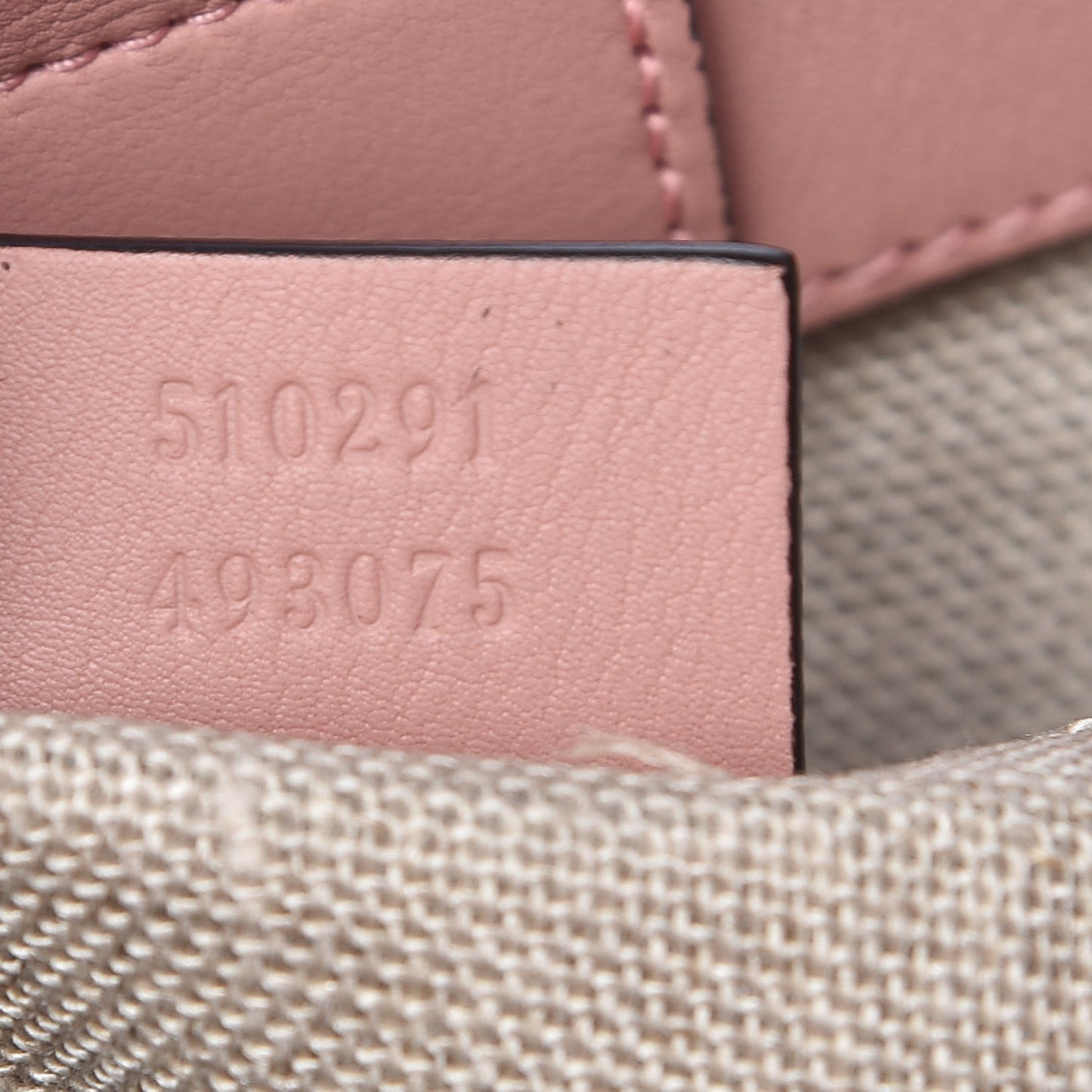 Soft Microguccissima Medium Tote Soft Pink