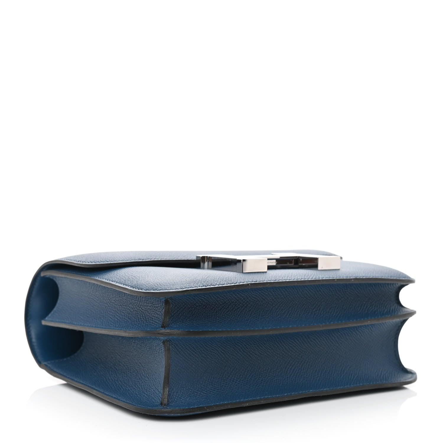 Hermes Epsom Enamel Constance 24 Deep Blue 4 of 12