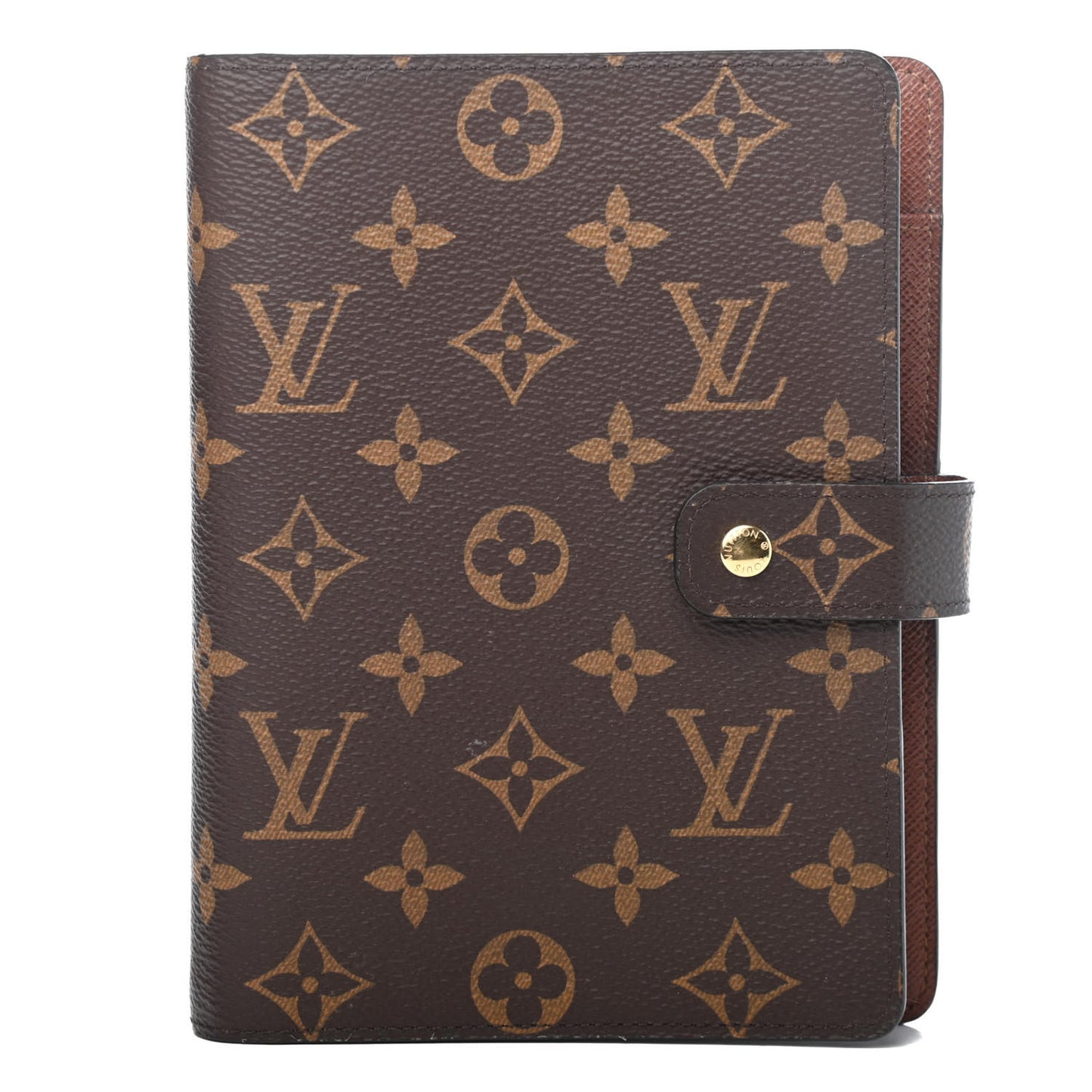 Monogram Medium Ring Agenda Cover