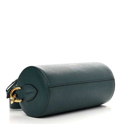 Burberry Calfskin The Barrel Bag Dark Cyan 4 of 12