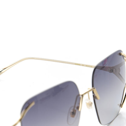 Gucci Oversized Sunglasses GG0646S Gold Black 6 of 11