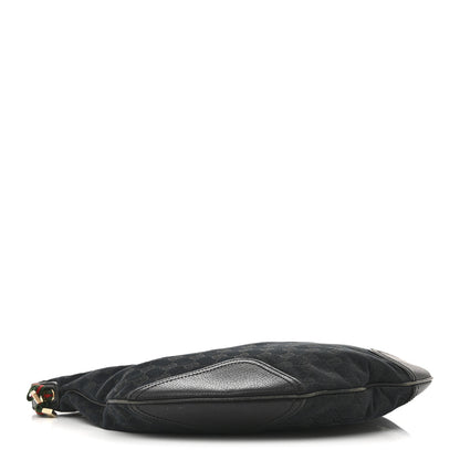 Gucci Monogram Large Princy Hobo Black 4 of 14