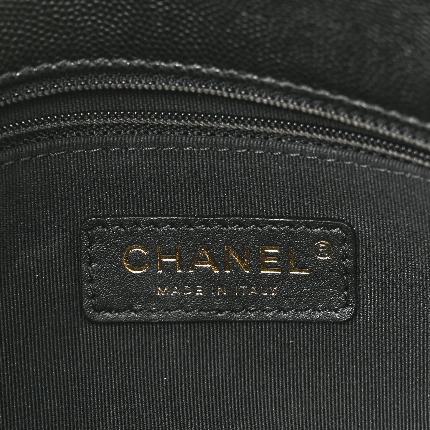 Caviar Quilted Mini CC You Flap Black