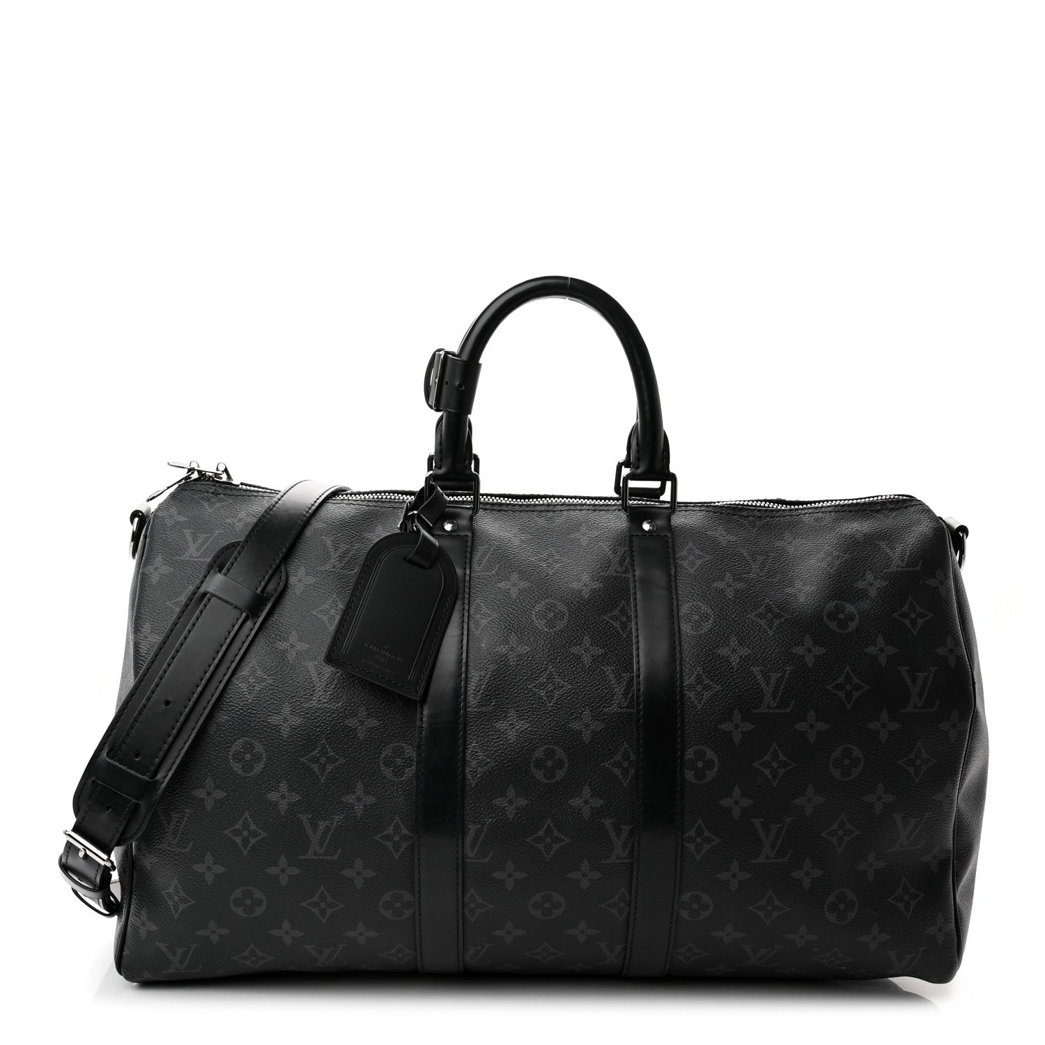 Louis Vuitton Monogram Eclipse Keepall Bandouliere 45 1 of 22