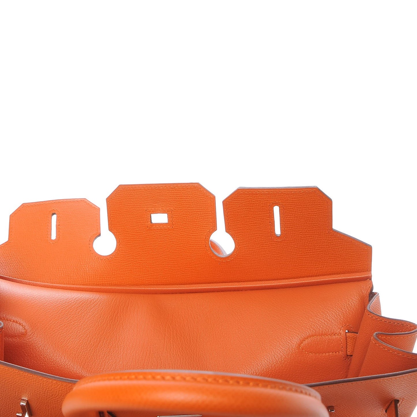 Epsom Birkin 35 Orange