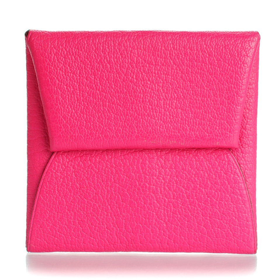 Chevre Mysore Bastia Coin Purse Rose Shocking