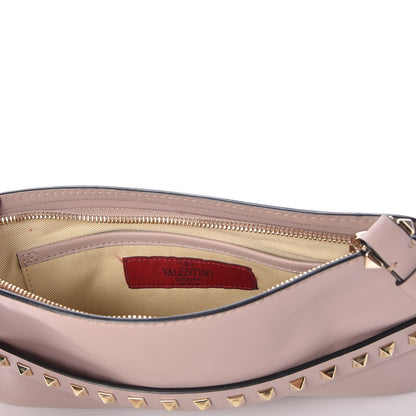 Valentino Garavani Nappa Rockstud Zip Wristlet Pouch Poudre 6 of 7