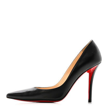 Christian Louboutin Nappa Apostrophy 100 Pumps 36.5 Black 1 of 12