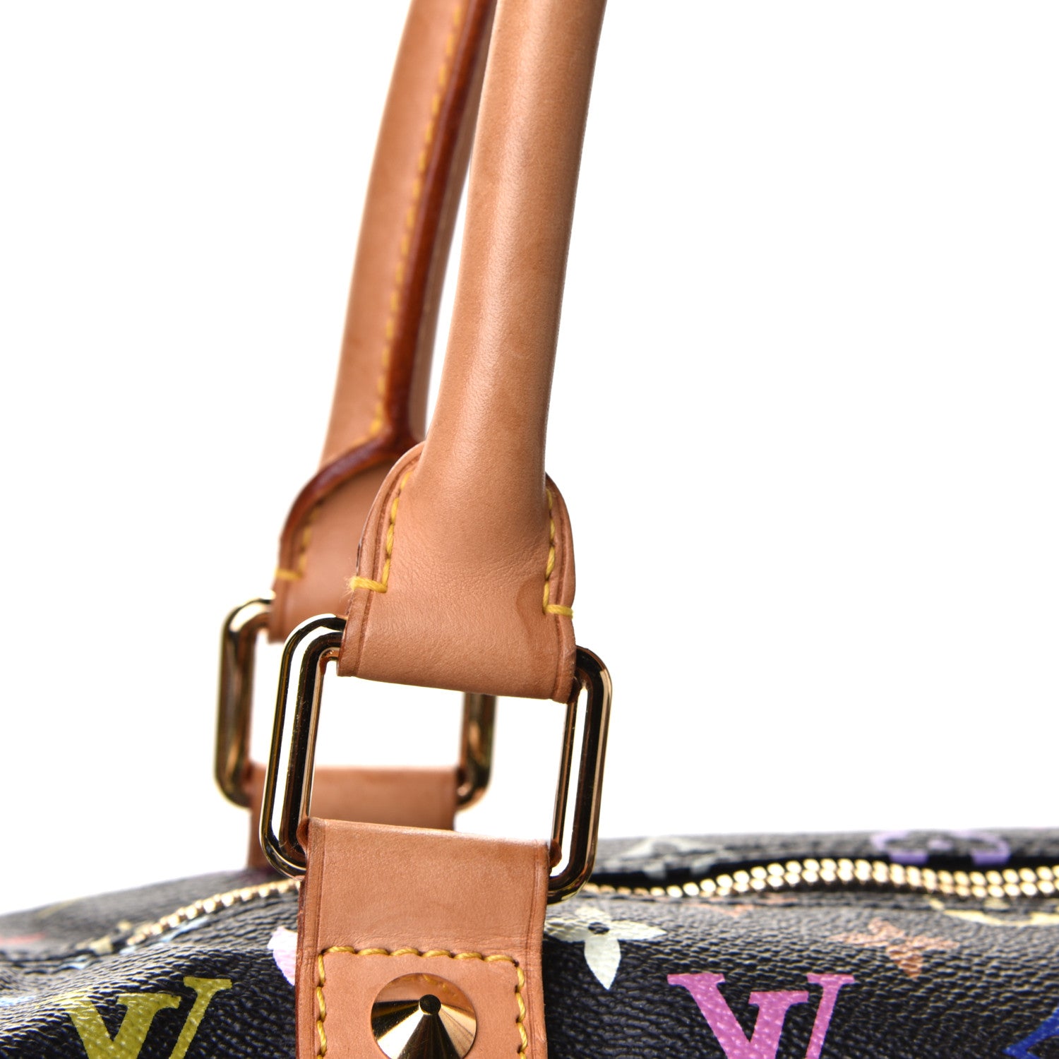 Louis Vuitton Monogram Multicolor Keepall 45 Black 9 of 12