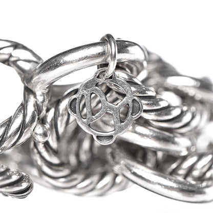 David Yurman Sterling Silver 12mm Large Oval Link Bracelet 4 of 4